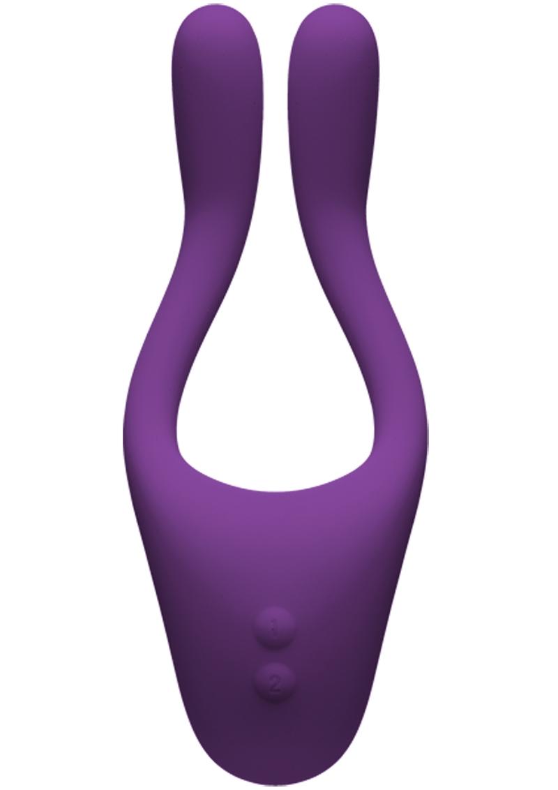 Tryst V2 Bendable With Remote Control Vibrating Silicone Massager  Purple
