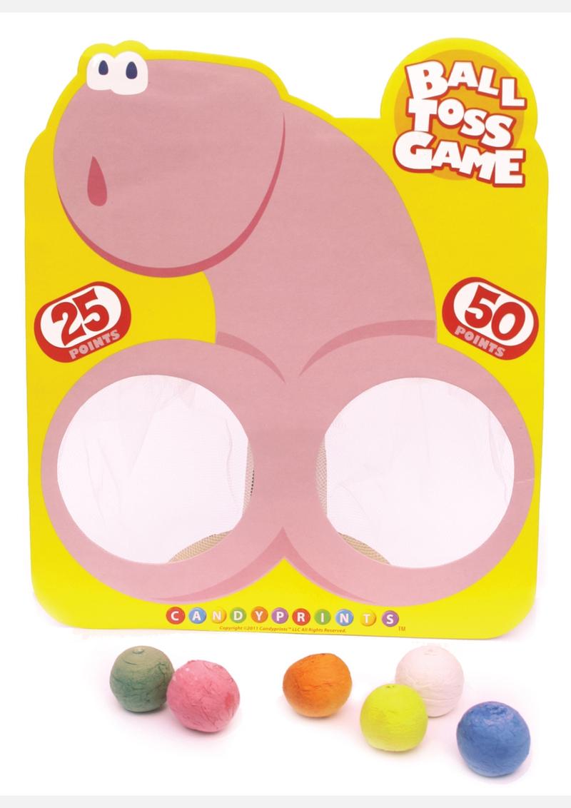 Candy Prints Super Fun Penis Ball Toss Game