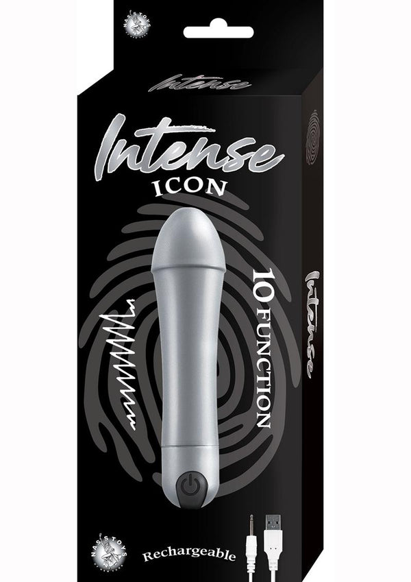 Intense Icon Vibrator - Silver