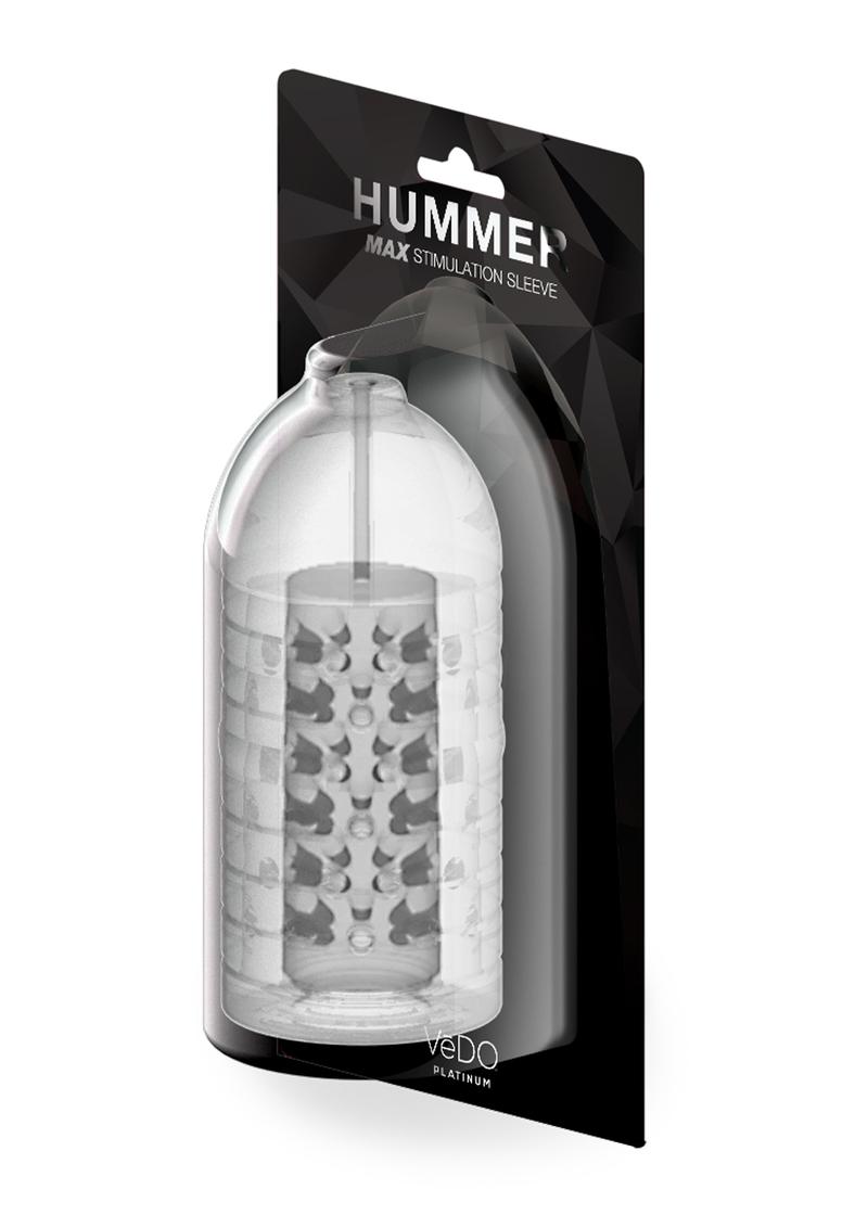 Hummer Textured Sleeve Clear