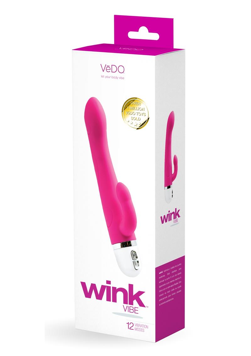 Wink Vibe Hot In Bed Pink