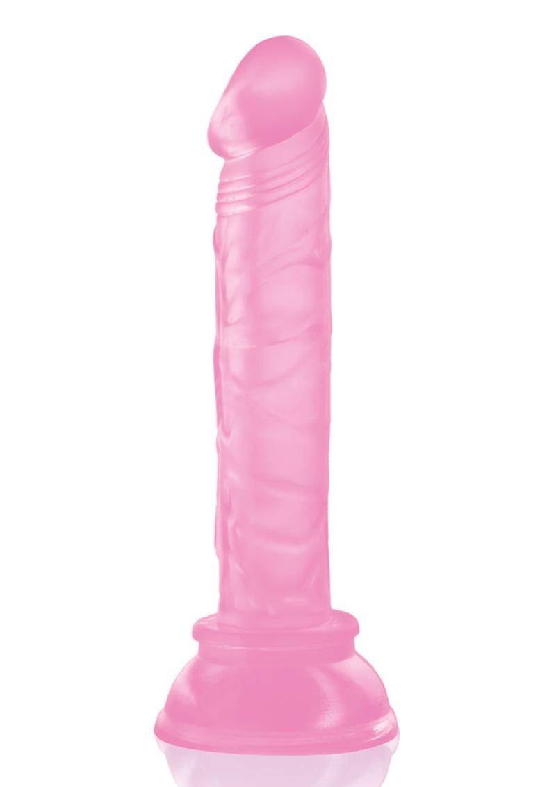 The 9's - Diclets Jelly Dildo 8in - Pink