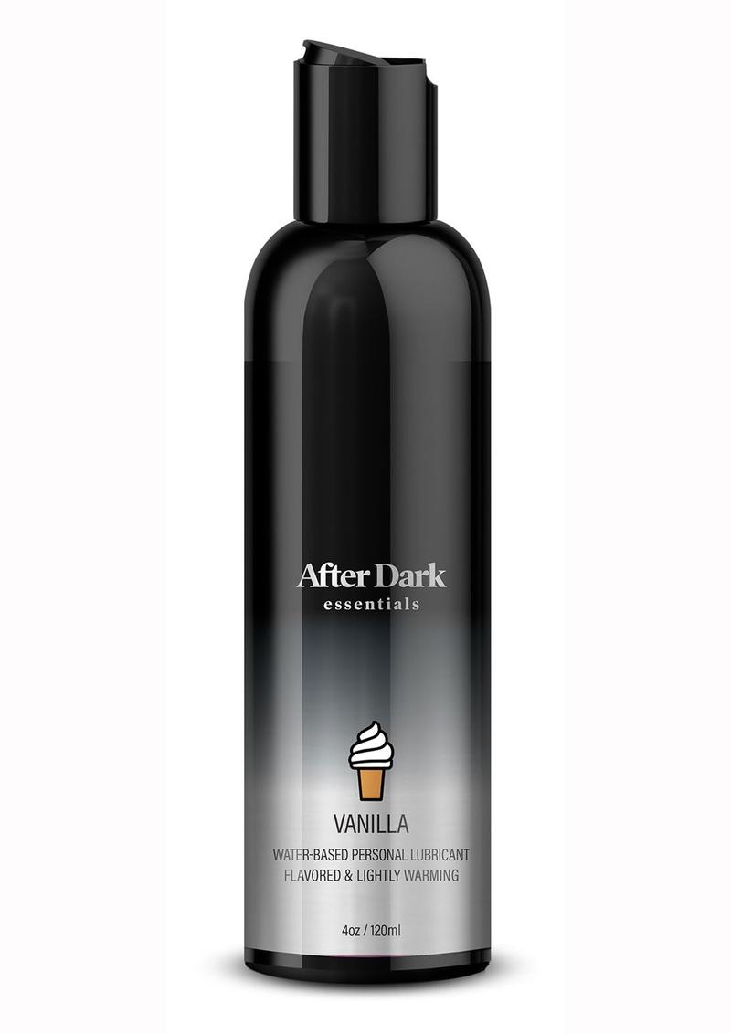 After Dark Essentials Water-Based Personal Lubricant Flavored and Lightly Warming 4oz - Vanilla