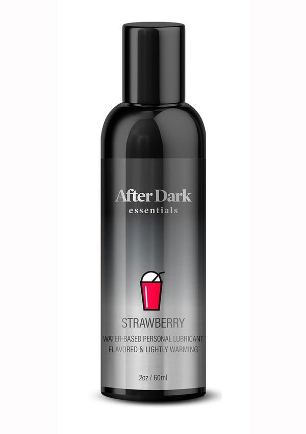 After Dark Essentials Water-Based Personal Lubricant Flavored and Lightly Warming 2oz - Strawberry