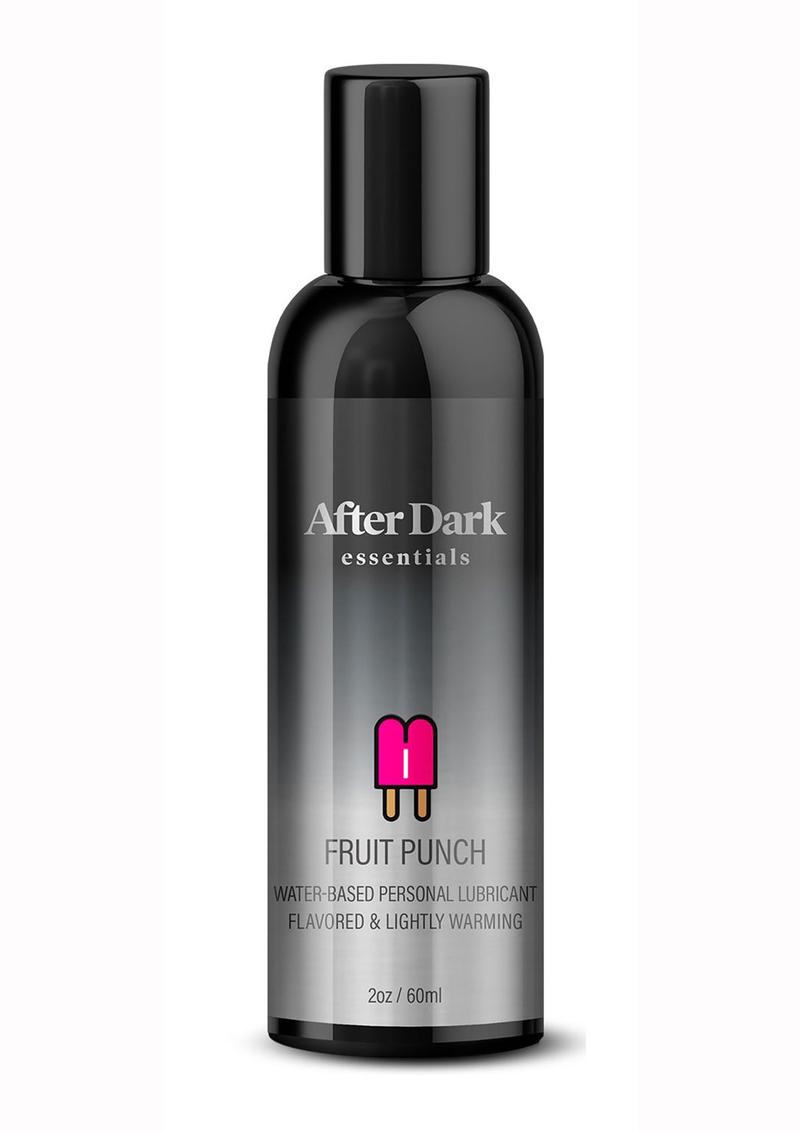 After Dark Essentials Water-Based Personal Lubricant Flavored and Lightly Warming 2oz - Fruit Punch