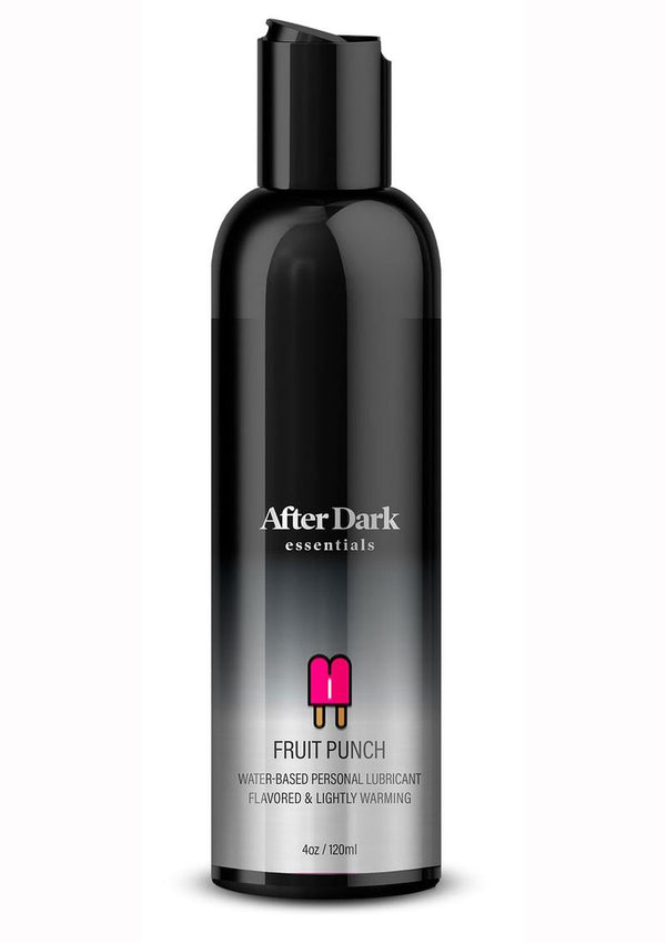 After Dark Essentials Water-Based Personal Lubricant Flavored and Lightly Warming 4oz - Fruit Punch