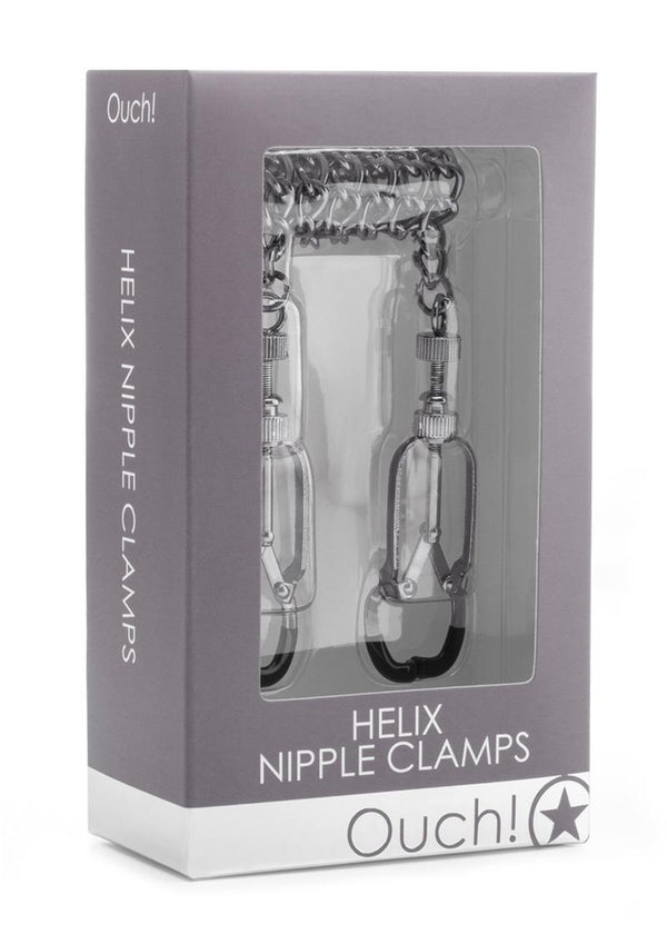 Ouch! Helix Nipple Clamps - Metal