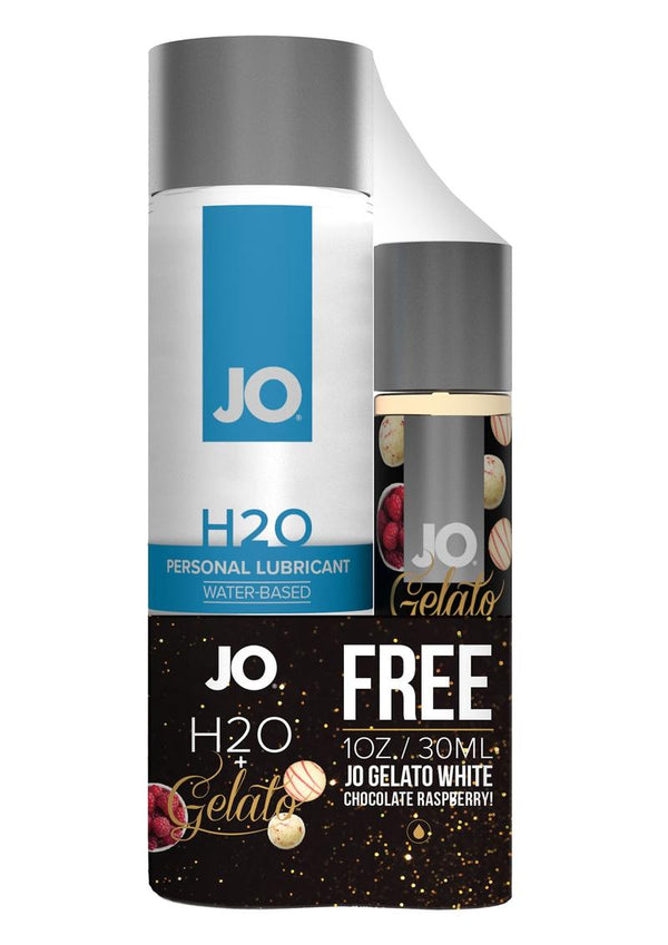 Jo Limited Edition Bonus Pack Gift With Purchase - Original Lubricant 4oz With Gelato White Chocolate Raspberry 1oz