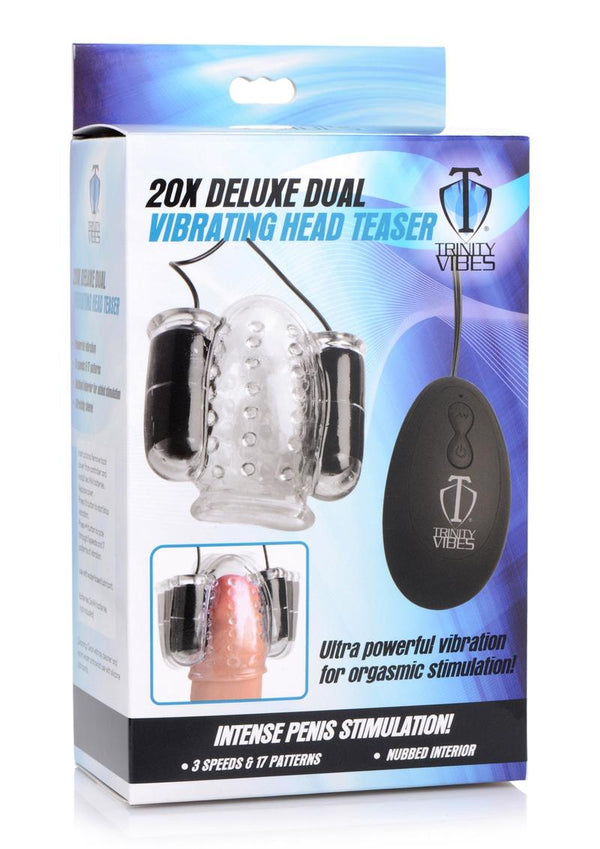 T4m Twin Bullet Penis Head Teaser Remote
