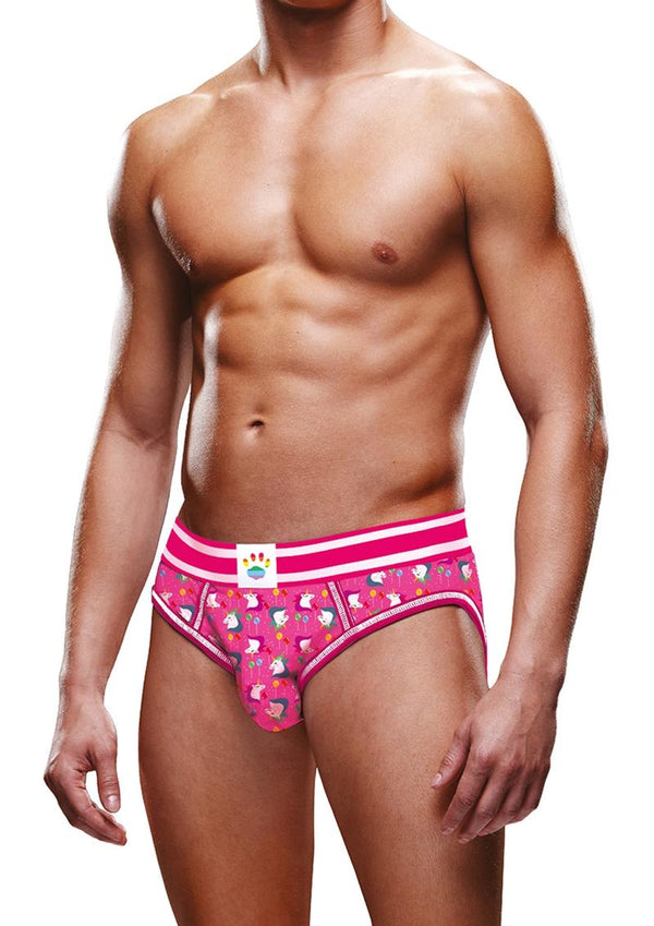 Prowler Uniparty Open Brief Lg Pink