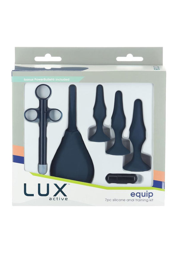 Lux Active Equip Anal Explorer Kit Blue