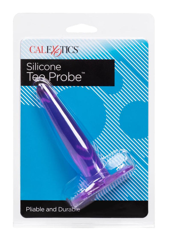 Silicone Tee Probe 4.5 Inch Purple