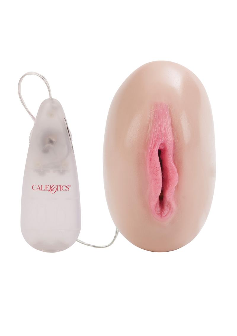 Sultry Vibro Pussy With Textured Sleeve And Removable Multispeed Silver Bullet Flesh