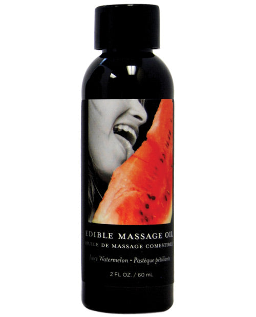 Earthly Body Earthly Body Edible Massage Oil Juicy Watermelon 2Oz