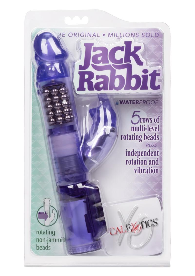 Waterproof Jack Rabbit 4.75 Inch Waterproof Purple