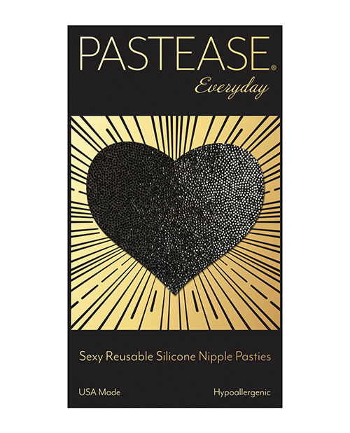 Pastease Reusable Liquid Heart - Black O/S