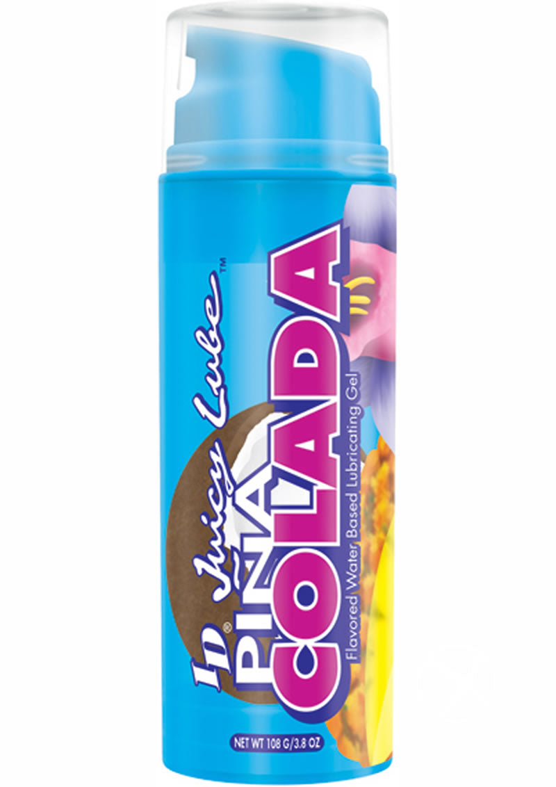 ID Juicy Lube Water Based Flavored Lubricant Pina Colada 3.5oz