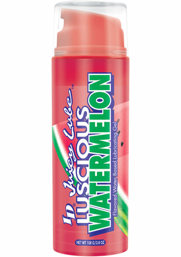 Id Juicy Lube Water Based Lubricant Luscious Watermelon 3.5 Ounce