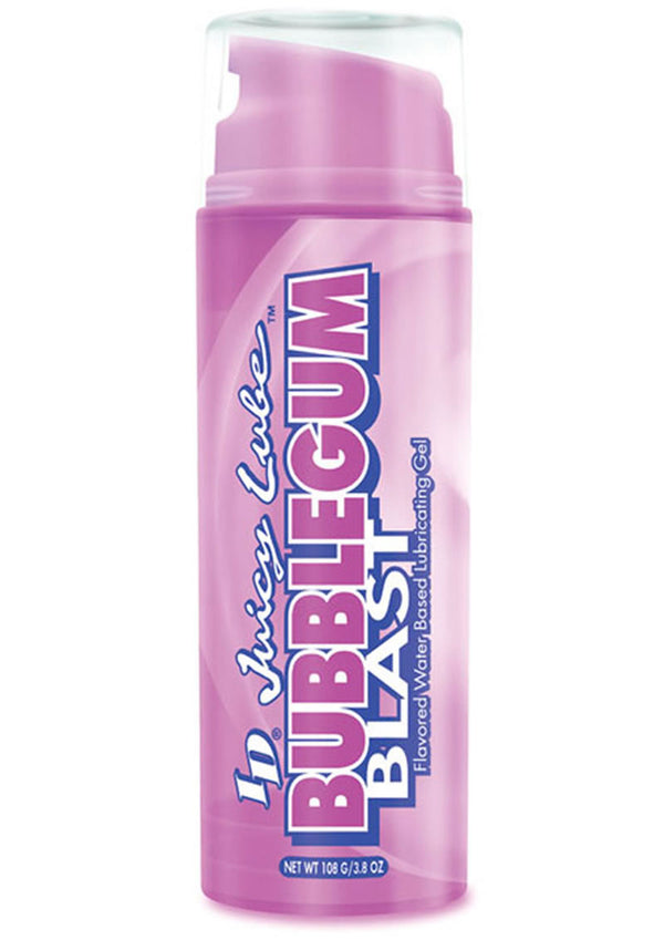 ID Juicy Lube Water Based Flavored Lubricant Bubblegum Blast 3.5oz