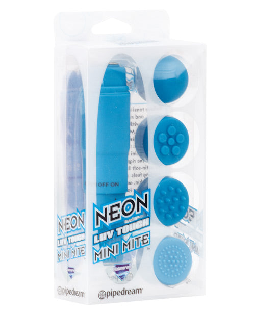 Neon Luv Touch Mini Mite Waterproof - 4 Interchangeable Heads Blue
