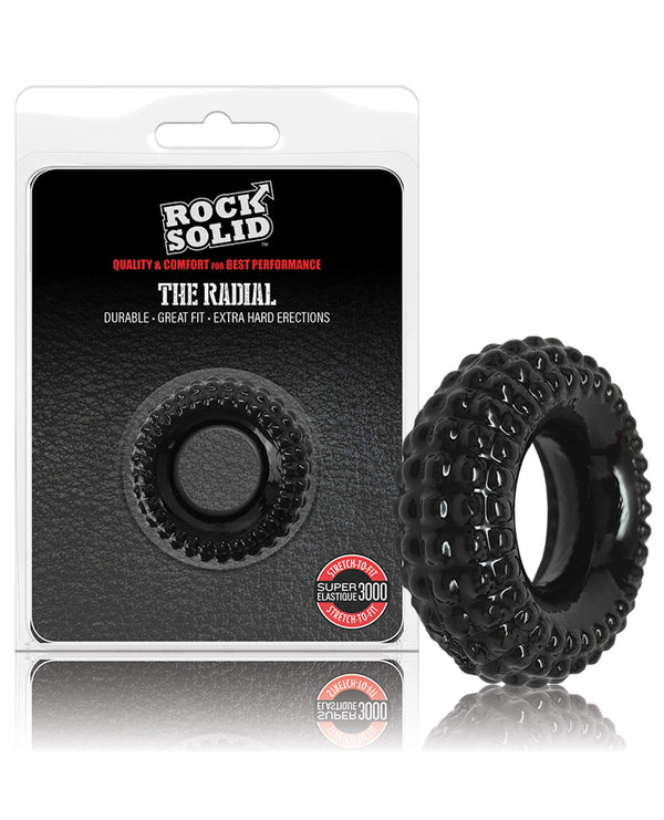 Rock Solid Radial Cockring - Black