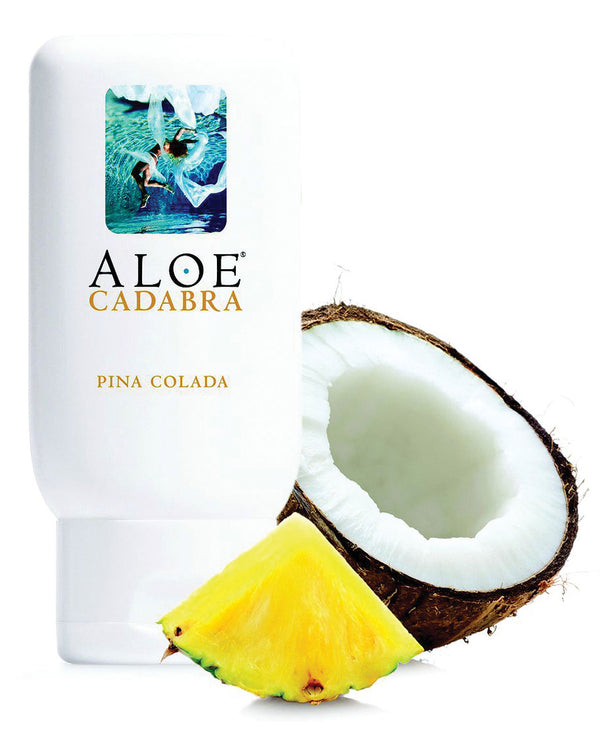 Aloe Cadabra Organic Lubricant - 2.5 oz Bottle Pina Colada