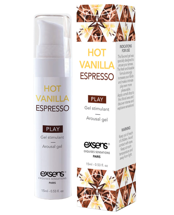 EXSENS of Paris Arousal Gel - 15 ml Hot Vanilla Espresso