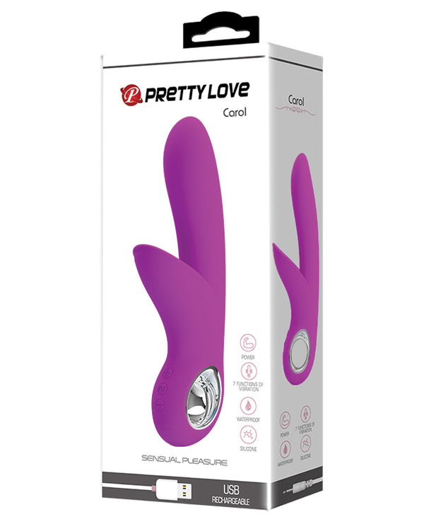 Pretty Love Carol Silicone Vibrator - 7 Function Pink
