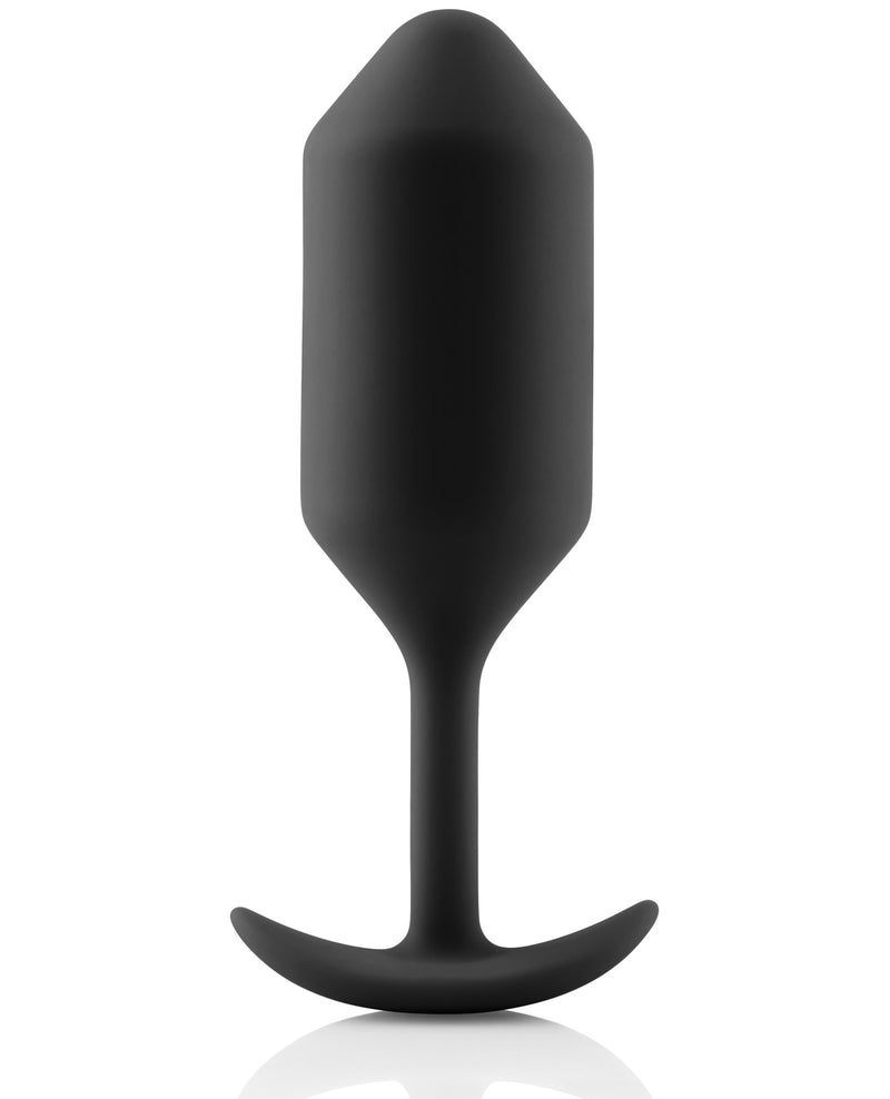 b-Vibe Weighted Snug Plug 3 - .180 g Black