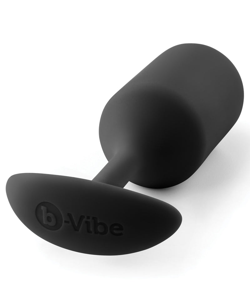 b-Vibe Weighted Snug Plug 3 - .180 g Black