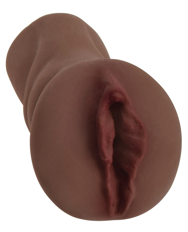 Curve Novelties Home Grown Pussy Delicate Daisy - Chocolate