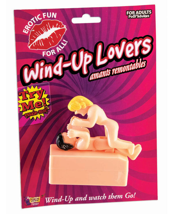 Adult Novelty Wind Up Lovers Girl On Top