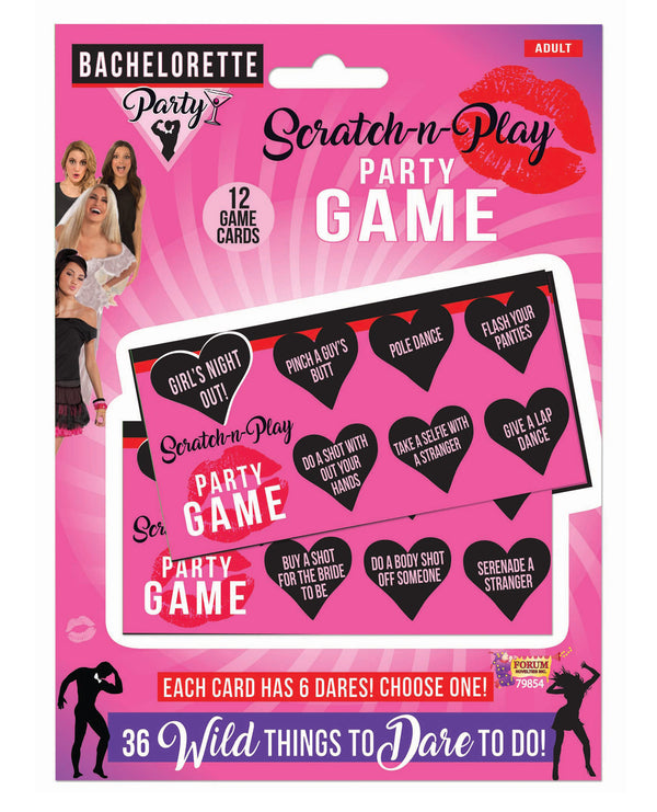Bachelorette Party Scratch N Play Party Game