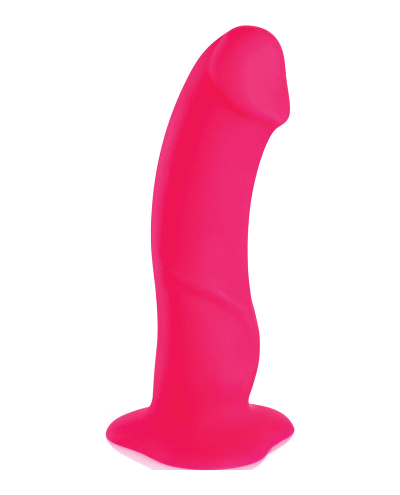 Fun Factory The Boss 7" Girthy Silicone Dildo - Pink