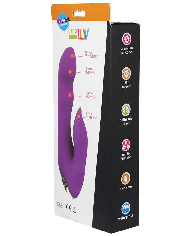 GigaLuv Dual Contoura - 7 Functions Purple