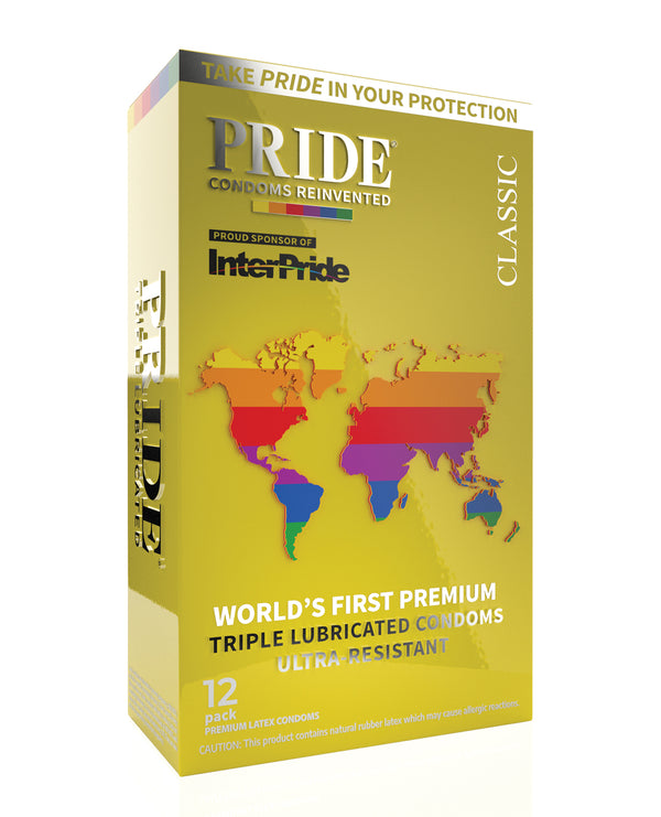 Pride Classic Condoms - Pack of 12