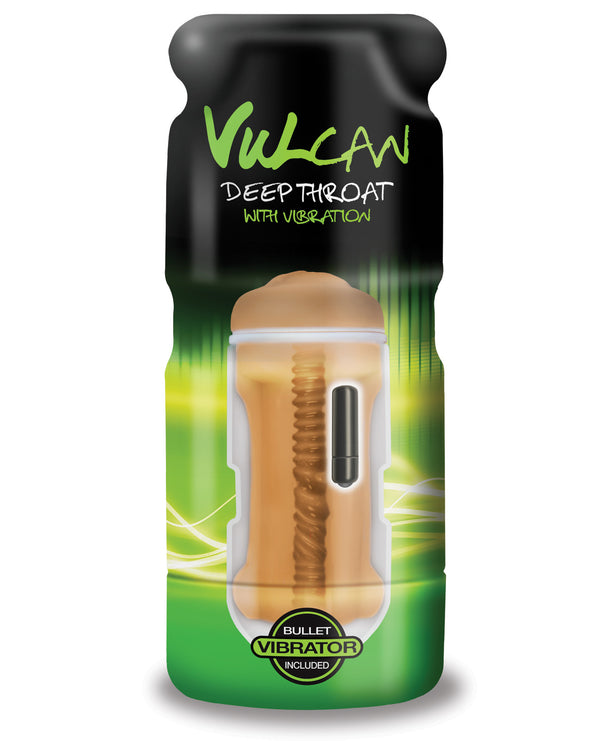 Vulcan Realistic Pussy w/Vibration - Mocha