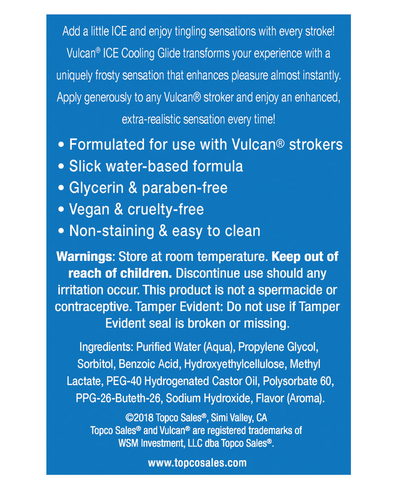 Vulcan Ice Cooling Stroker Glide - 6 oz