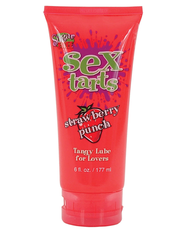 Sex Tarts Lube - 6 oz Strawberry Punch
