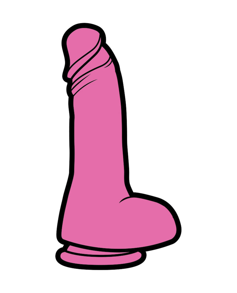 Wood Rocket Sex Toy Dildo Pin - Pink