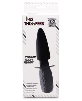Ass Thumpers The Plug 10x Silicone Vibrating Thruster