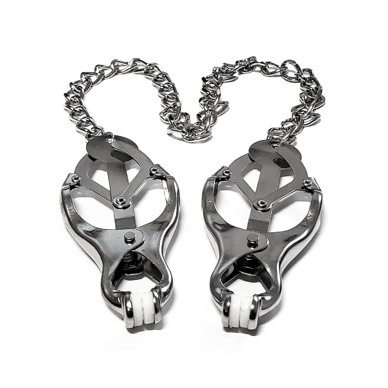 Rapture Stainless Steel Clover Nipple Clamps