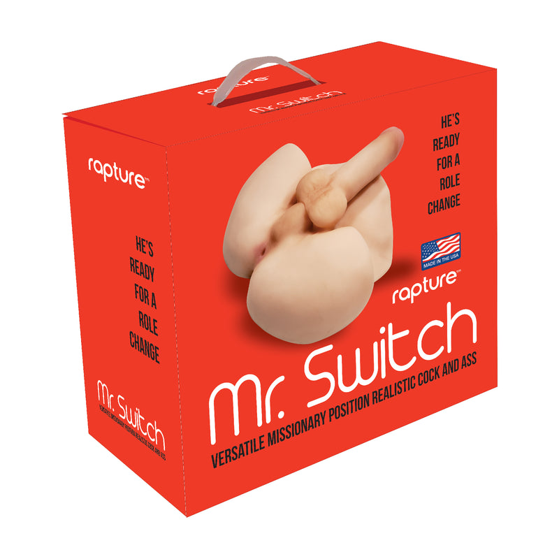 Rapture Mr. Switch Versatile Missionary Position Realistic Cock And Ass