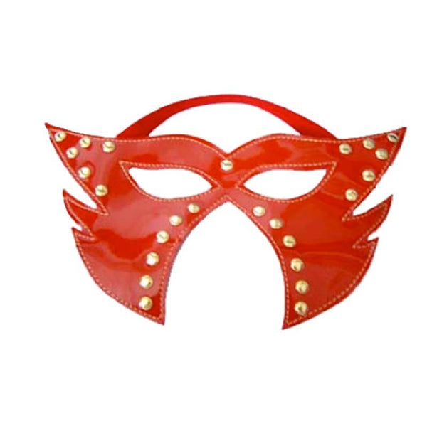 Red Leather Mask - rainbow-novelties